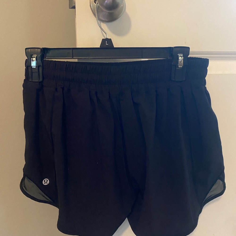 Lululemon Athletica Black Athletic Shorts Lightweight Breathable